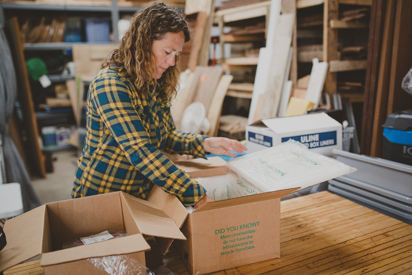 A Day in the Life Packing Orders