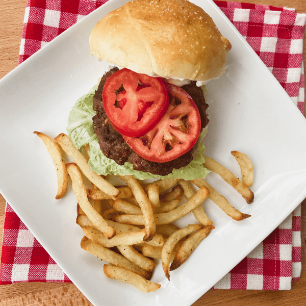 Garlic Rosemary Goat Burgers - Cylon Rolling Acres