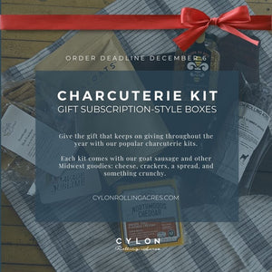 Charcuterie Kit Subscription-Style Boxes | first box ships in January