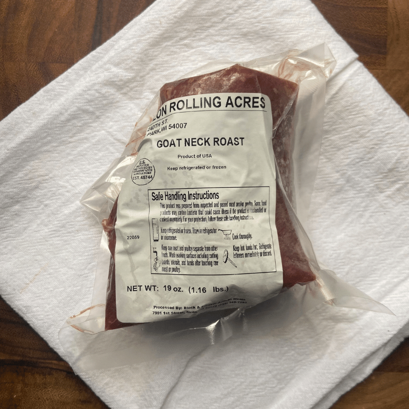 Goat Packaged Pasture Raised Goat Meat - Cylon Rolling Acres