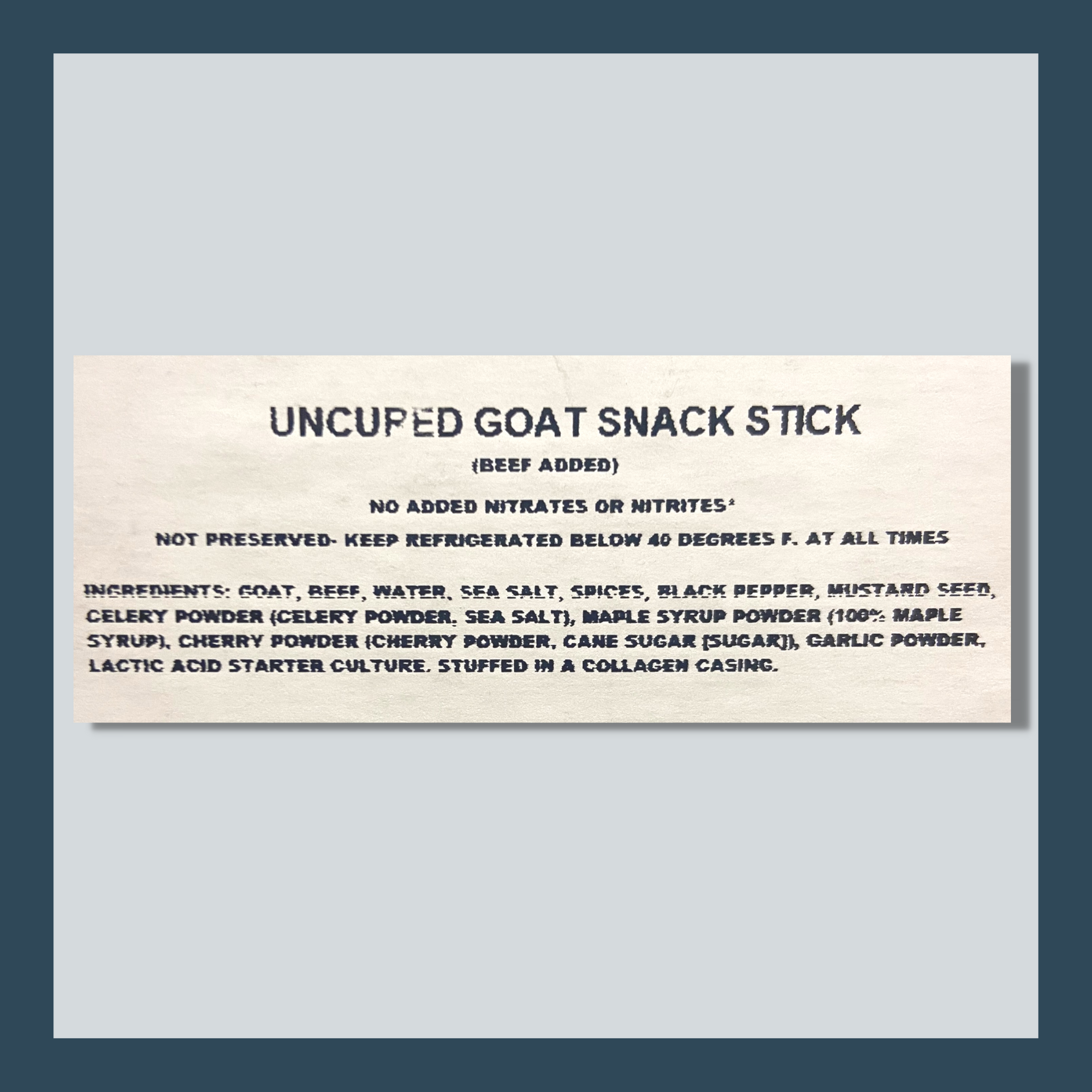 Snack Sticks