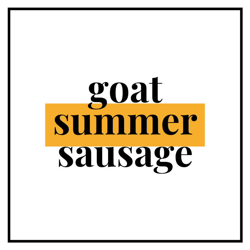 Summer Sausage